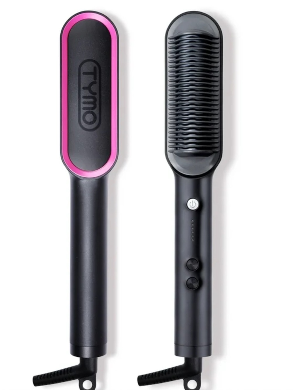 TYMO RING Hair Straightener Brush, Flat, grey, NWT Open box